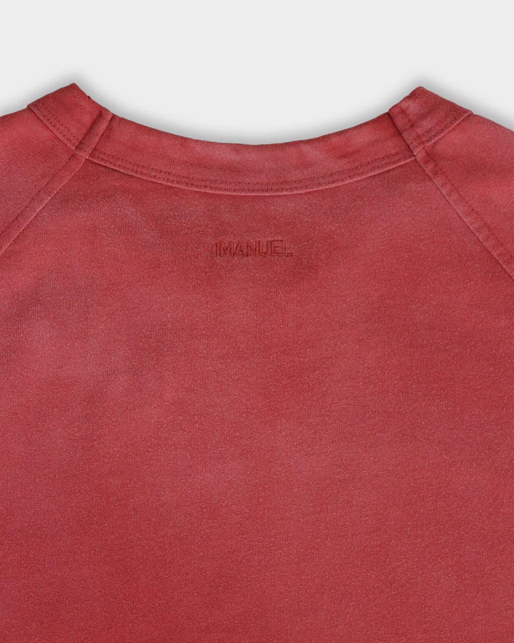 "WORKSHOP” WASHED RAGLAN T-SHIRT